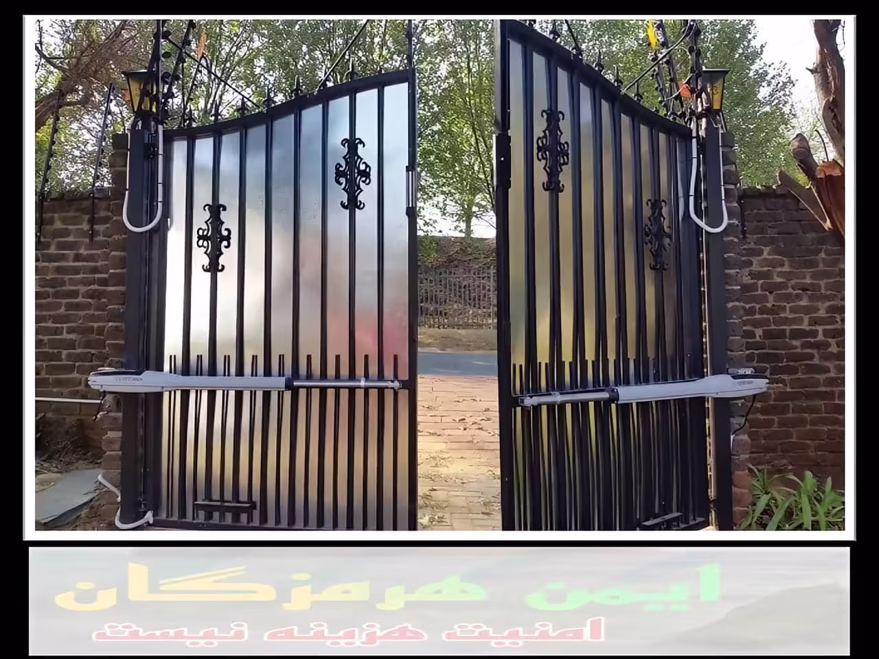 جک بازویی درب ورودی بندر عباس