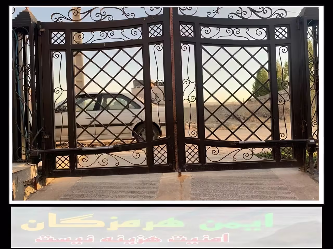 قیمت درب ریموت دار پارکینگ بندر عباس