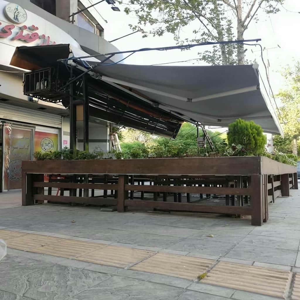 سایبان برقی برای فضاهای باز در بندرعباس سایبان برقی برای فضاهای باز در بندرعباس