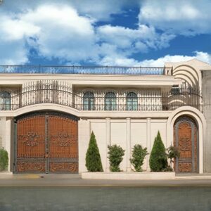 درب لاله فلزی در بندر عباس