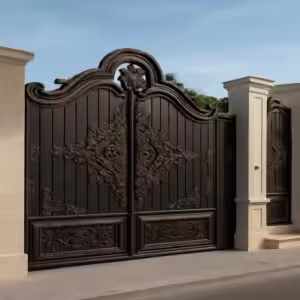 درب گل آرا فرفورژه در بندر عباس درب گل آرا فرفورژه در بندر عباس