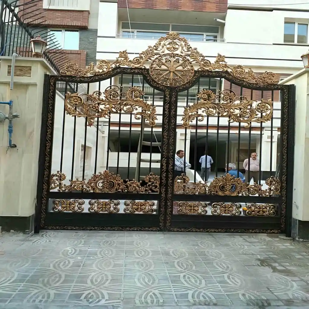 خرید درب باغی ویلایی با متریال فولادی در بندر عباس