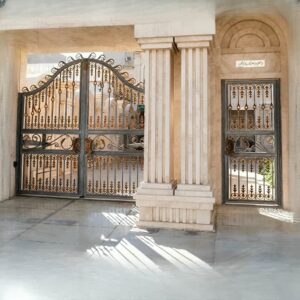 درب انگلیسی فرفورژه در بندر عباس