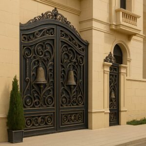 درب زنگوله فلزی در بندر عباس
