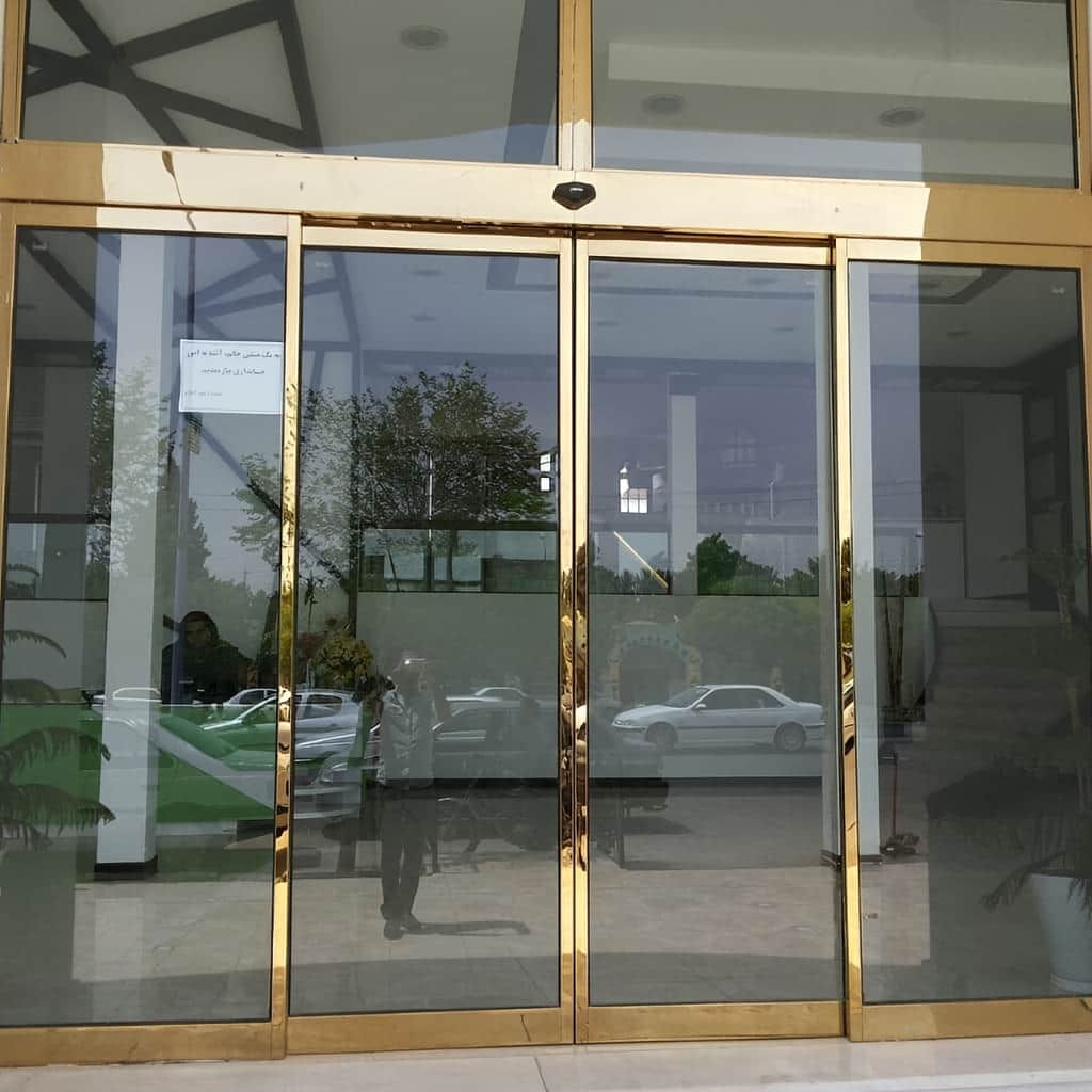 قیمت درب اتوماتیک شیشه ای در بندر عباس