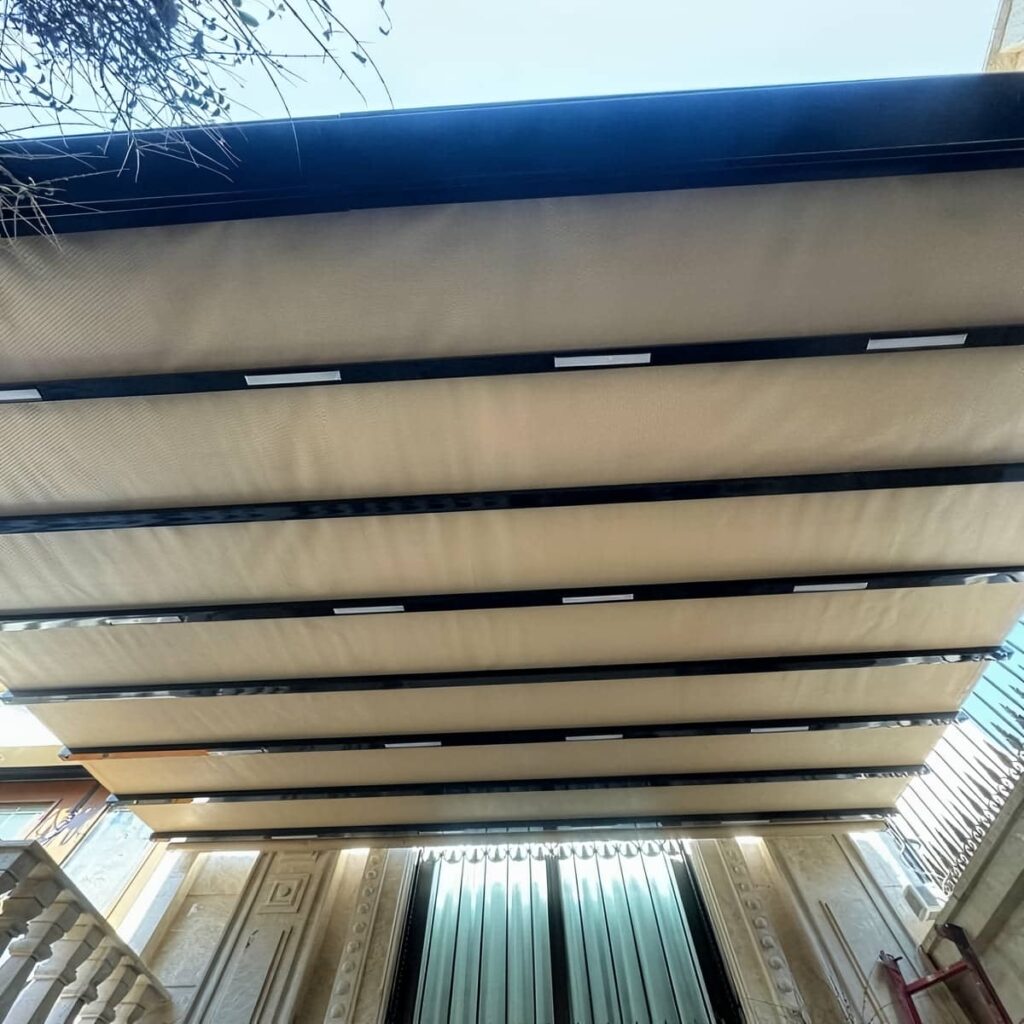 نصب سقف متحرک برقی در بندر عباس