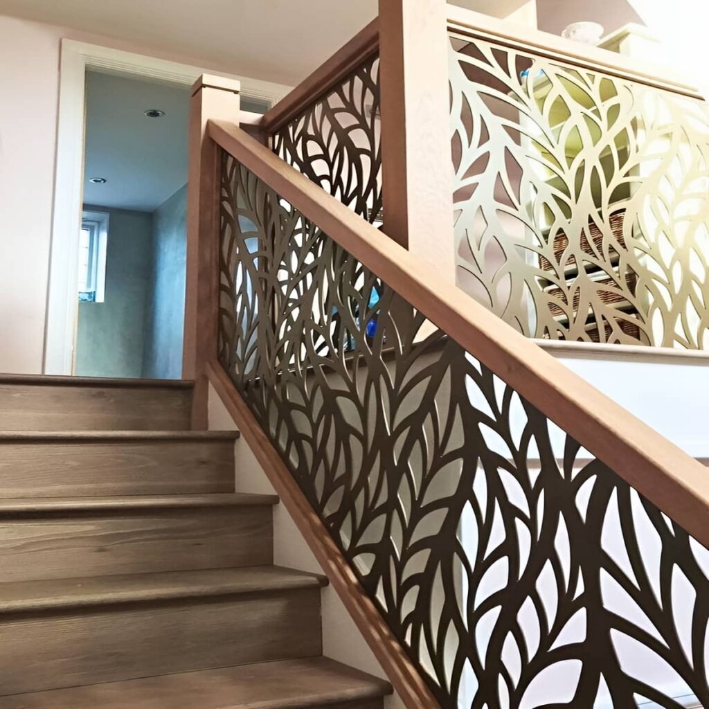نرده سی ان سی مناسب روف گاردن در بندر عباس