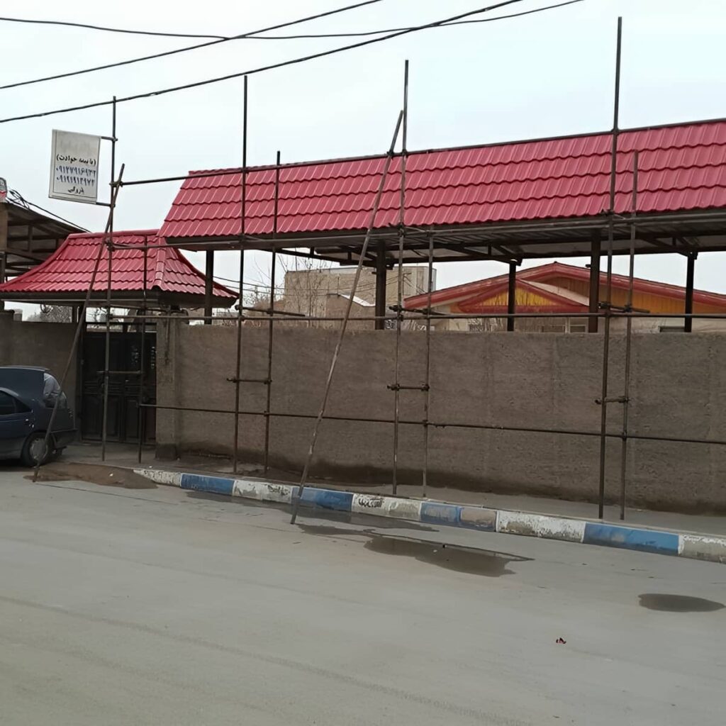 نصب آردواز حیاط در بندر عباس