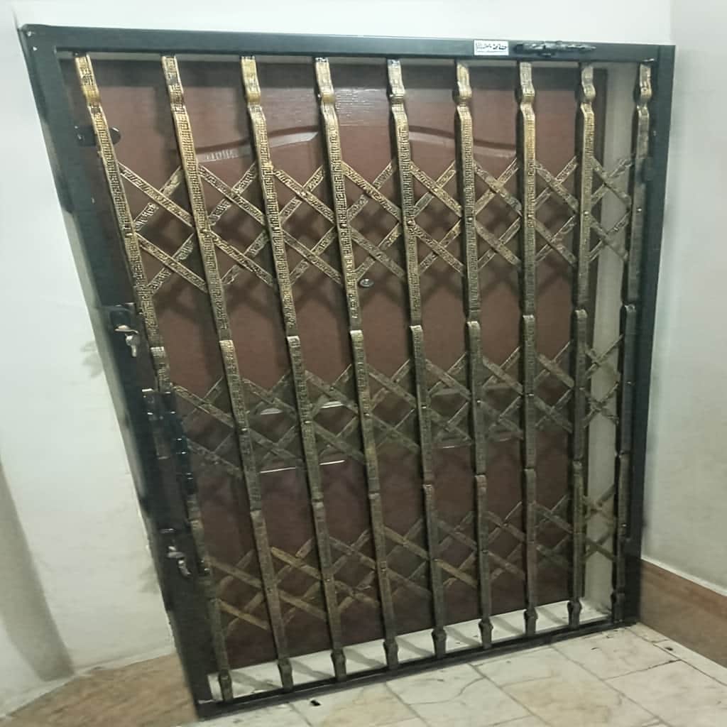 سفارش حفاظ آکاردئونی سه گل تسمه با قفل مخفی در بندر عباس