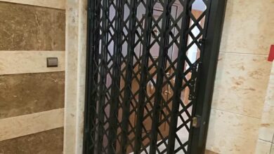 14 طرح درب ریلی آکاردئونی کم جا در بندر عباس
