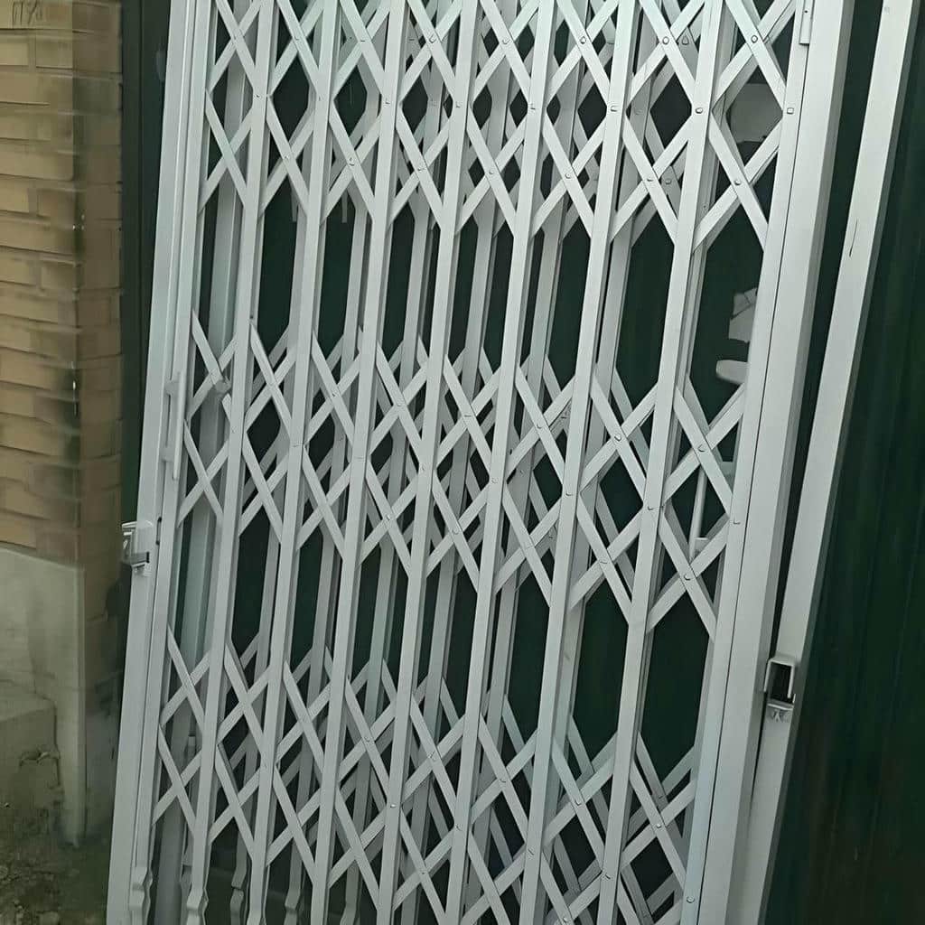 فروش حفاظ آکاردئونی دو جداره ورودی با رنگ سفارشی در بندر عباس