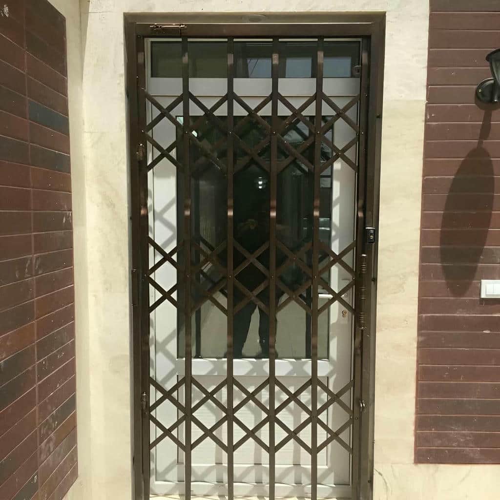 فروش درب آکاردئونی سلطنتی گل دار با رنگ سفارشی در بندر عباس