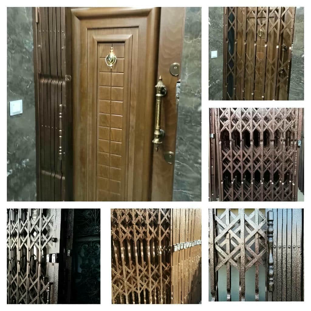 قیمت حفاظ درب آپارتمان ضد دیلم با قفل توکار در بندر عباس
