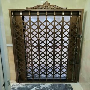 6 مدل درب آکاردئونی تسمه پهن آهنی در بندر عباس