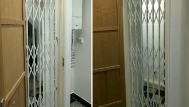 13 طرح حفاظ آکاردئونی کم جا راهرو در بندر عباس