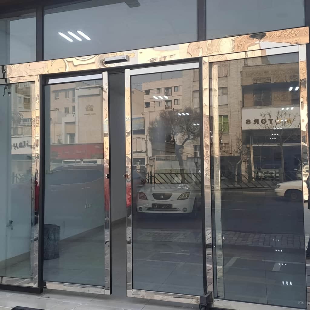 خرید درب اتوماتیک شیشهای فریم لس سکوریت در بندر عباس خرید درب اتوماتیک شیشهای فریم لس سکوریت در بندر عباس