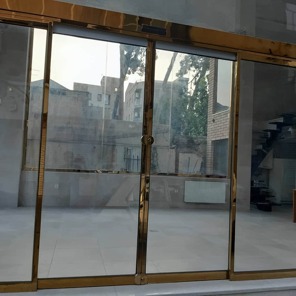 درب شیشهای اتوماتیک کشویی دوطرفه پرتردد در بندر عباس درب شیشهای اتوماتیک کشویی دوطرفه پرتردد در بندر عباس