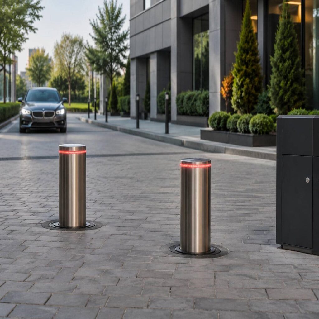 خرید راهبند LED دار برای پارکینگ تجاری در بندر عباس