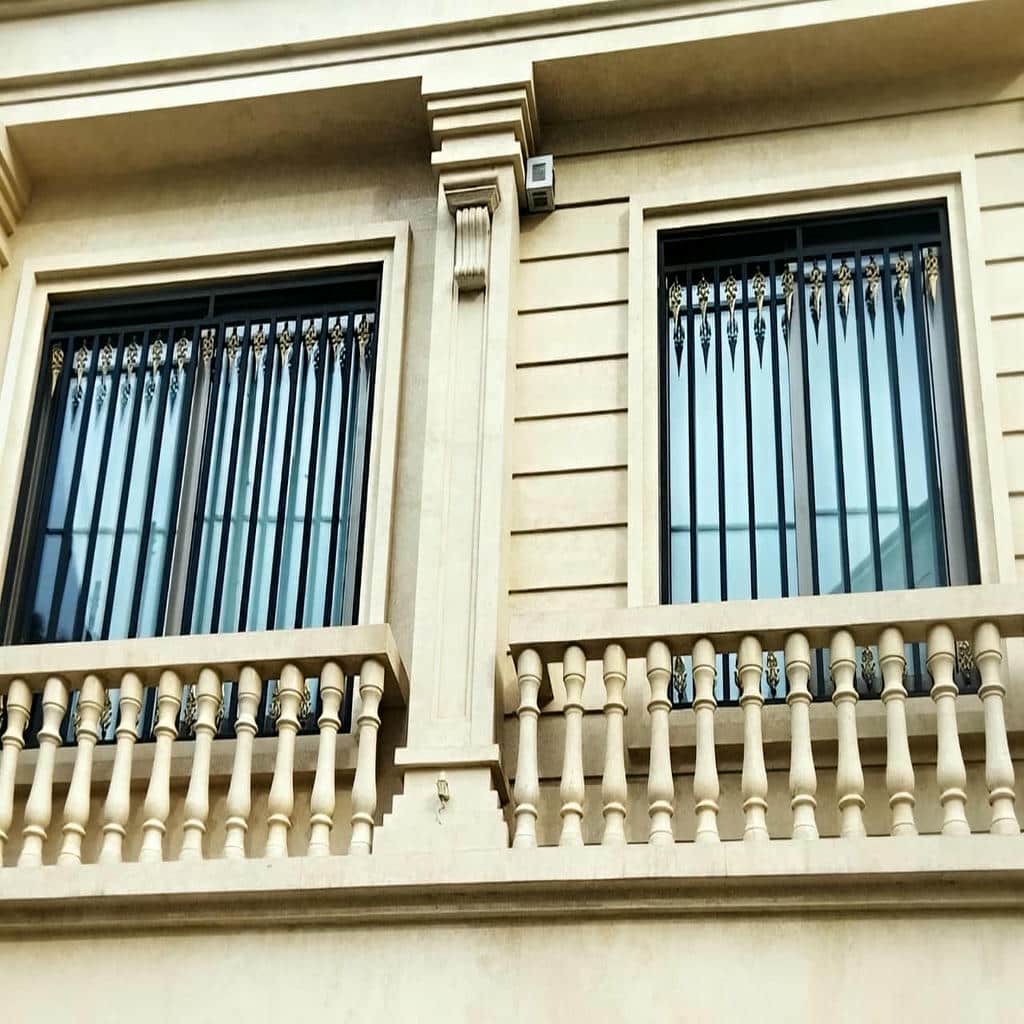 ساخت حفاظ پنجره طرح دار لیزری با قاب پروفیلی در بندر عباس