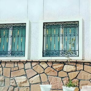 9 نمونه حفاظ پنجره ثابت پیچ و رولپلاک در بندر عباس