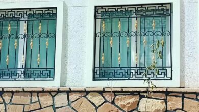 9 نمونه حفاظ پنجره ثابت پیچ و رولپلاک در بندر عباس