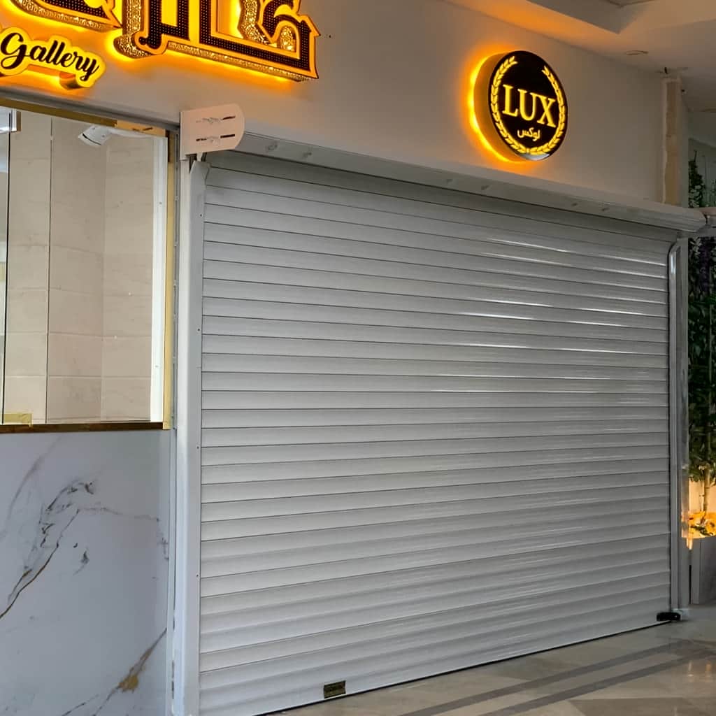 اجرای کرکره برقی برای مغازه خیابانی در بندر عباس