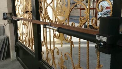 9 طرح درب پارکینگ جک دار بازویی در بندر عباس