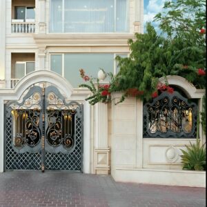 9 نمونه درب ویلایی دو لنگه ماشین رو در بندر عباس