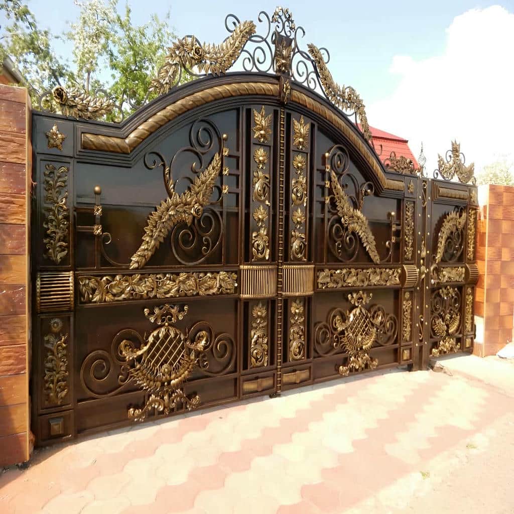 خرید درب پارکینگ آهنی ریلی مدرن در بندر عباس خرید درب پارکینگ آهنی ریلی مدرن در بندر عباس