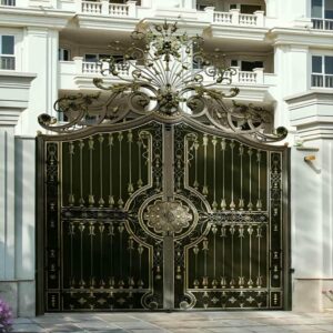 13 مدل درب حیاط کتیبه دار در بندر عباس