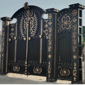6 طرح درب آهنی کلاسیک کتیبه دار در بندر عباس