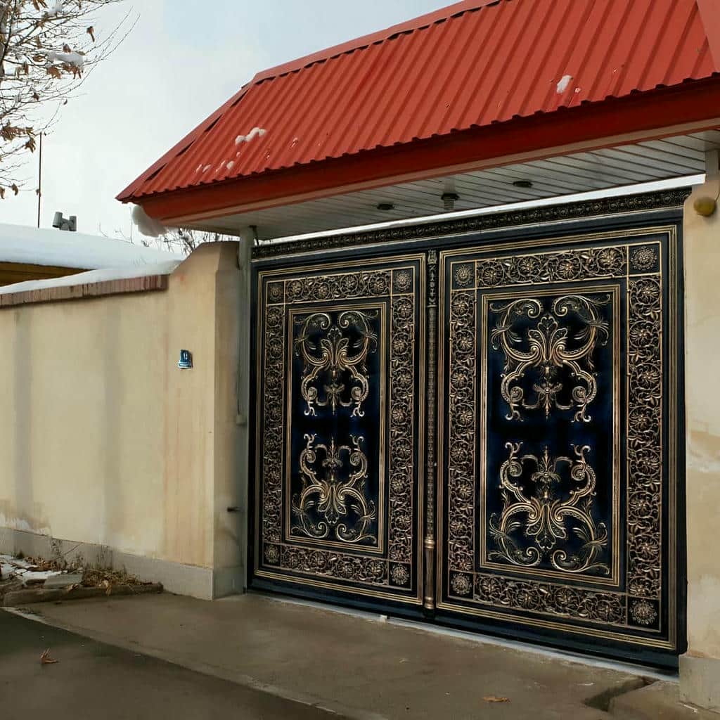 نصب درب ویلایی طرح چوب فلزی دولنگه در بندر عباس نصب درب ویلایی طرح چوب فلزی دولنگه در بندر عباس