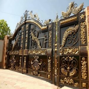 8 مدل درب پارکینگ لوکس ورودی ویلا در بندر عباس