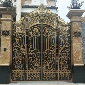 10 طرح درب ویلایی پارکینگ دو لنگه در بندر عباس