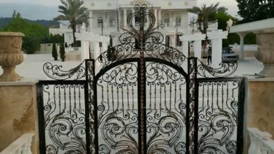 13 مدل درب حیاط CNC پنل مشبک در بندر عباس