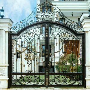 10 طرح درب فلزی حیاط حصاری عمودی در بندر عباس
