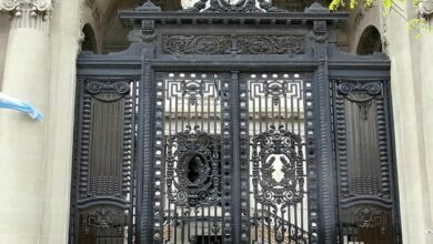 12 طرح درب پارکینگ ساده پروفیلی در بندر عباس