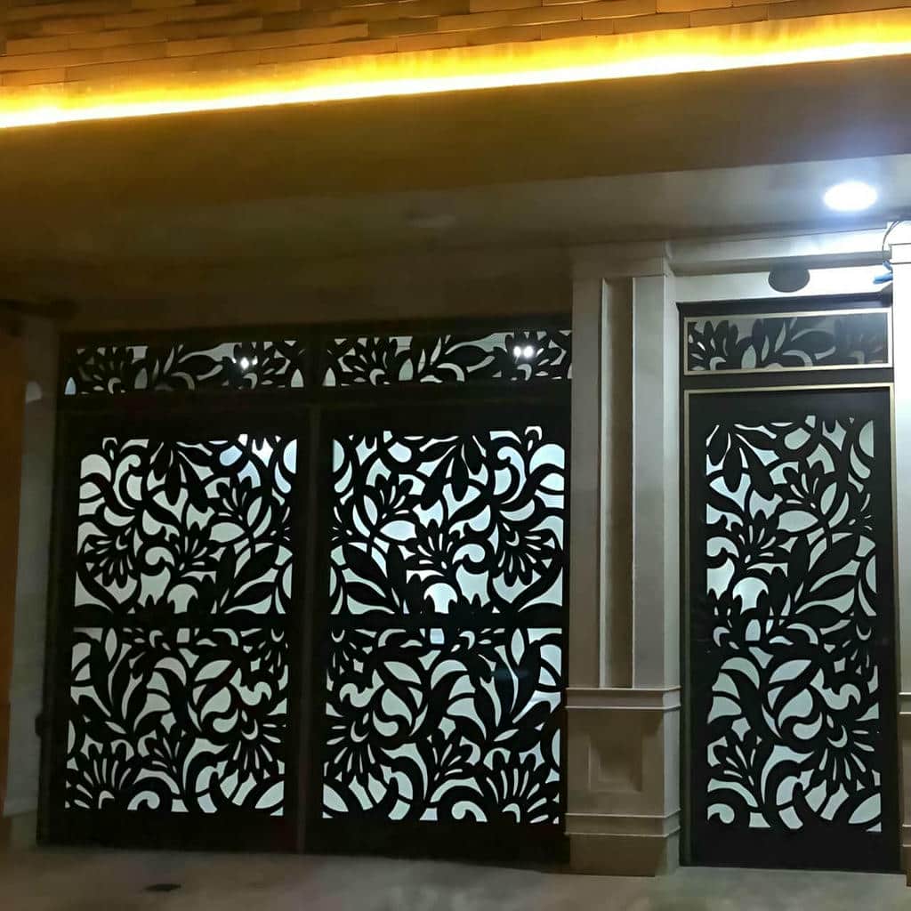 خرید درب حیاط ورودی جنوبی تمام‌ورق در بندر عباس