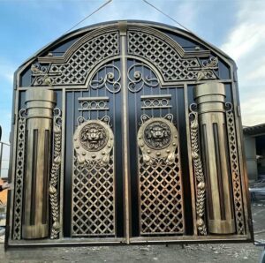 14 مدل درب حیاط طاق دار در بندر عباس