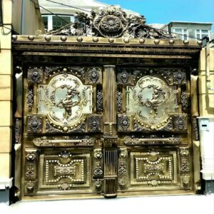 13 طرح درب فلزی دو لنگه پارکینگ در بندر عباس