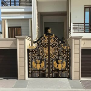 6 مدل درب حیاط برش لیزری هندسی در بندر عباس