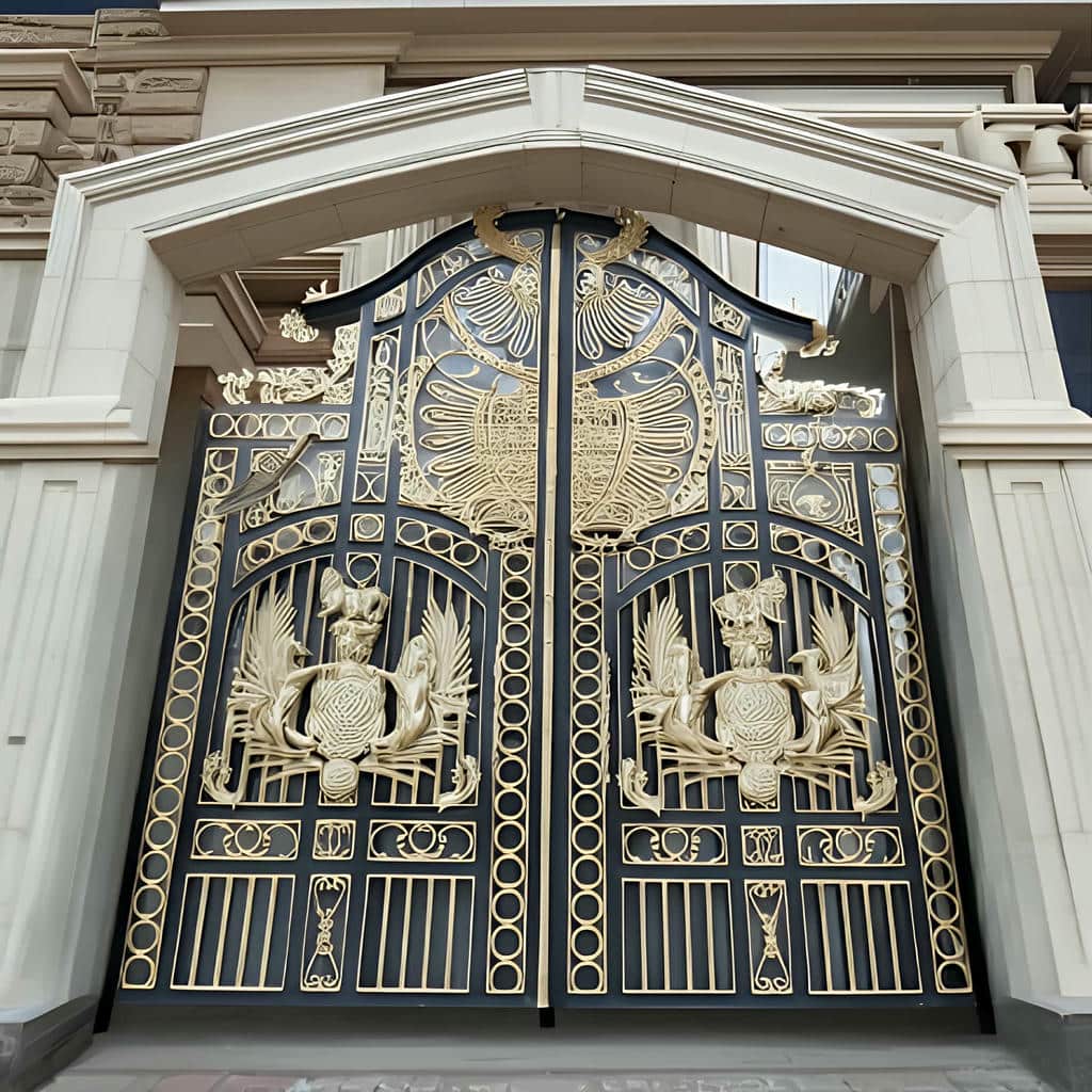درب پارکینگ برش لیزری طرح هندسی با لوزی منظم در بندر عباس درب پارکینگ برش لیزری طرح هندسی با لوزی منظم در بندر عباس