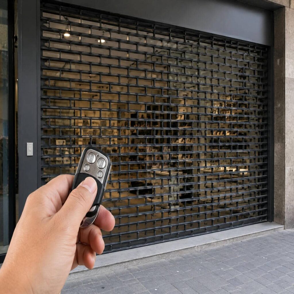 خدمات کرکره برقی ریموت دار ویلا در بندر عباس