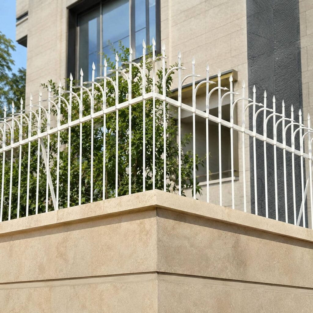 نصب حفاظ دیوار رنگ کوره ای در بندر عباس با زیرسازی مناسب