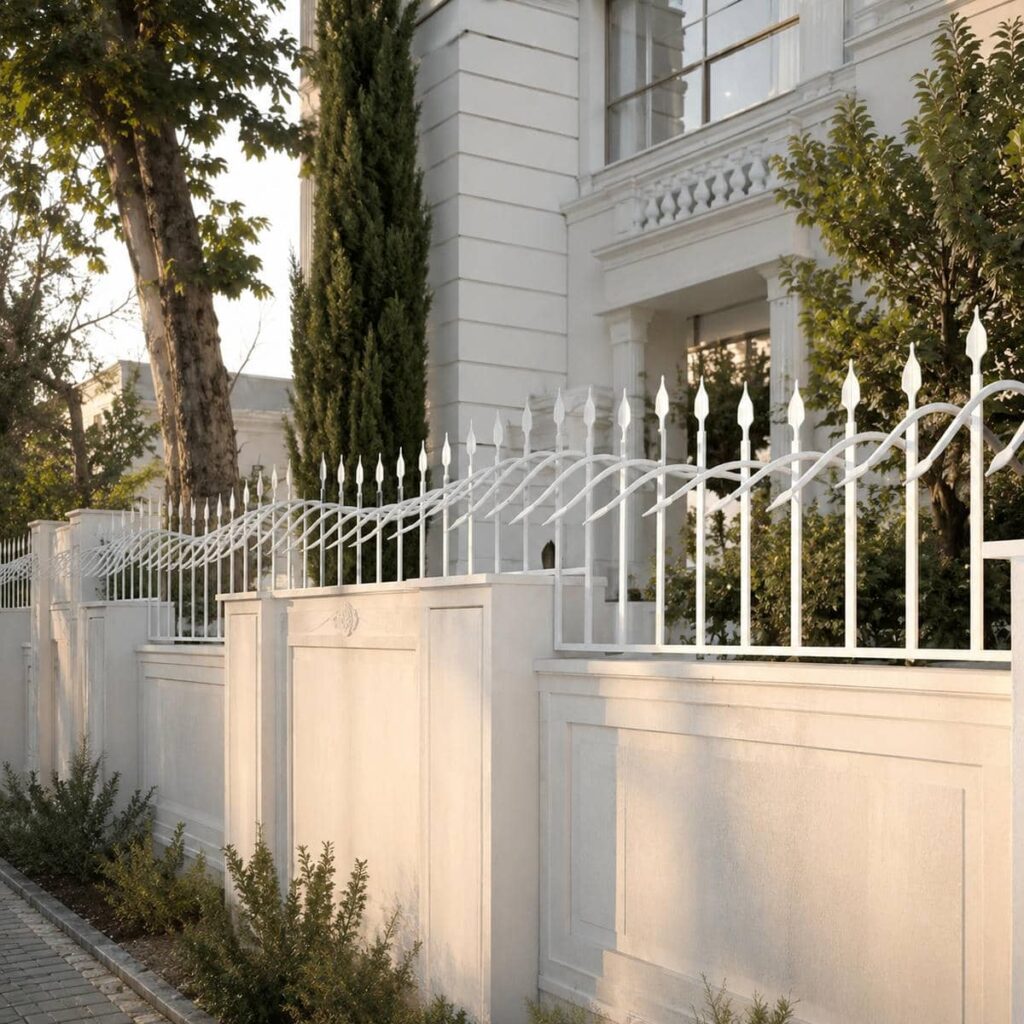 فروش حفاظ روی دیوار حیاط مسکونی در بندر عباس با نمونه‌های متنوع
