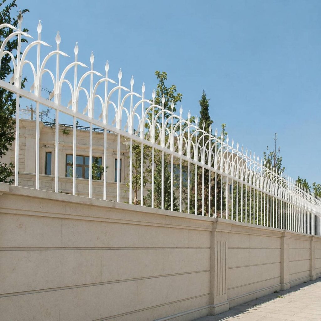 ساخت حفاظ دیوار شیک روی سنگ تراورتن در بندر عباس با جوش دقیق