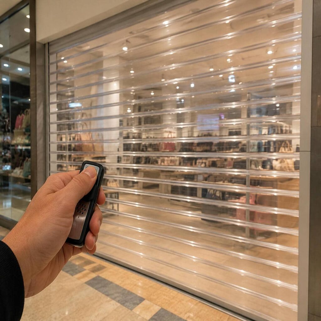 نصب کرکره برقی اتوماتیک کنترل ریموت در بندر عباس