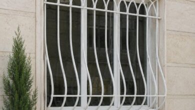 11 طرح حفاظ پنجره ساده خطی نمای ساختمان در بندر عباس