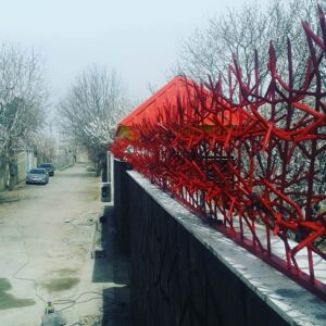 12 نمونه حفاظ آبشاری روی دیوار سنگی در بندر عباس