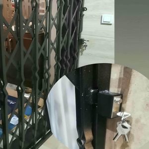 حفاظ جمع شونده بندر عباس مدل فلزی ورودی